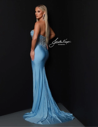 Johnathan Kayne 3006   Glamorous Sweetheart Sheath Gown with High Slit #4 default backface vertical thumbnail