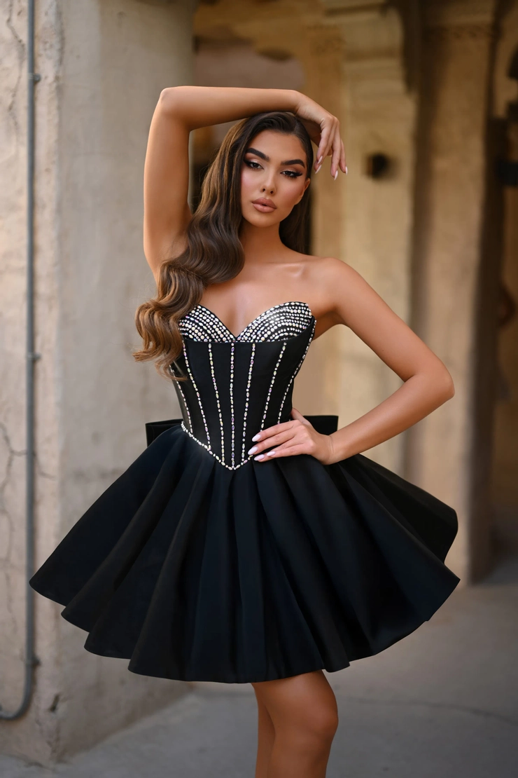 Portia and Scarlett Style #PS25706 #0 default Black frontface vertical cropped picture