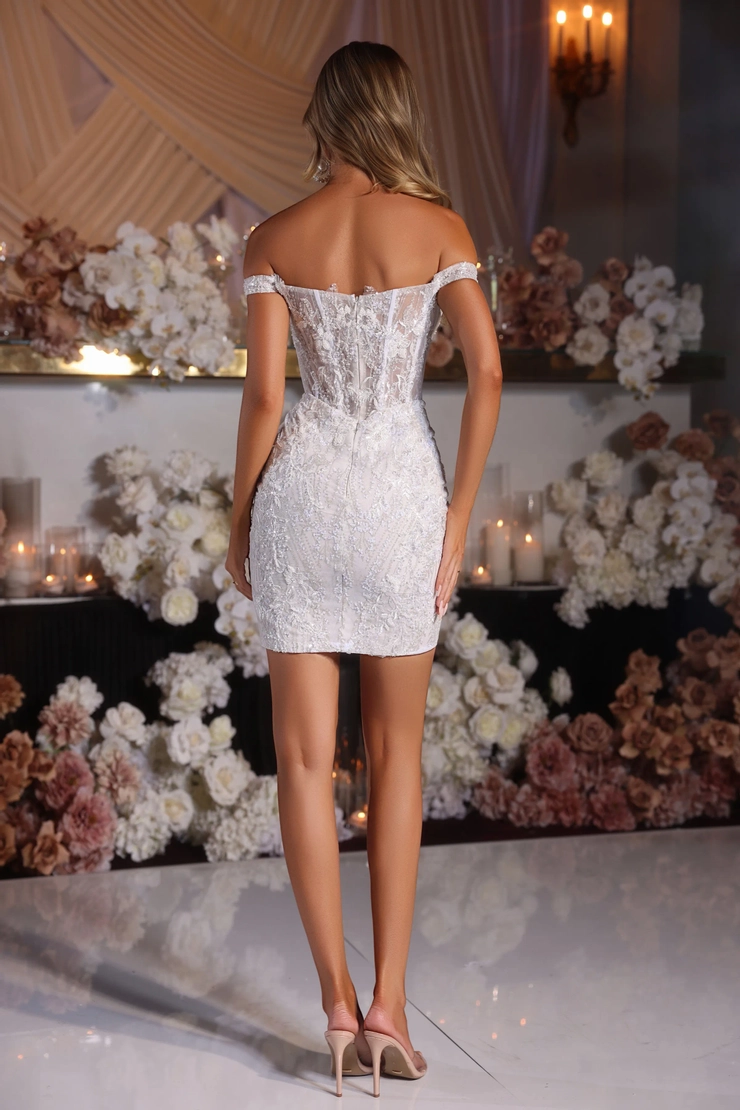 Portia and Scarlett Style #PS25738 #5 default White backface vertical picture