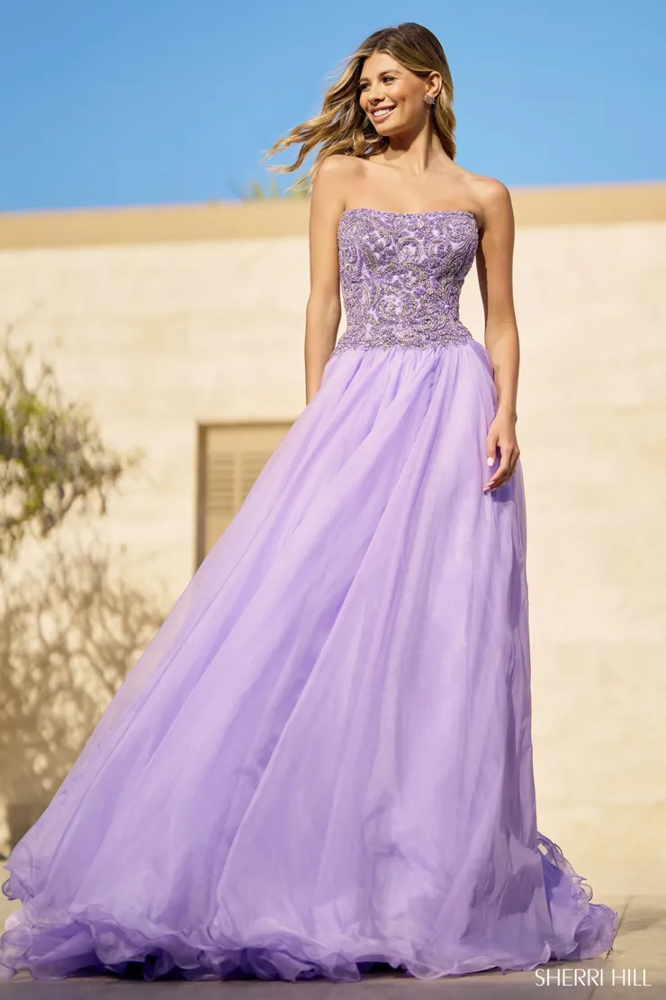 Sherri Hill Style #55947 #1 frontface vertical picture