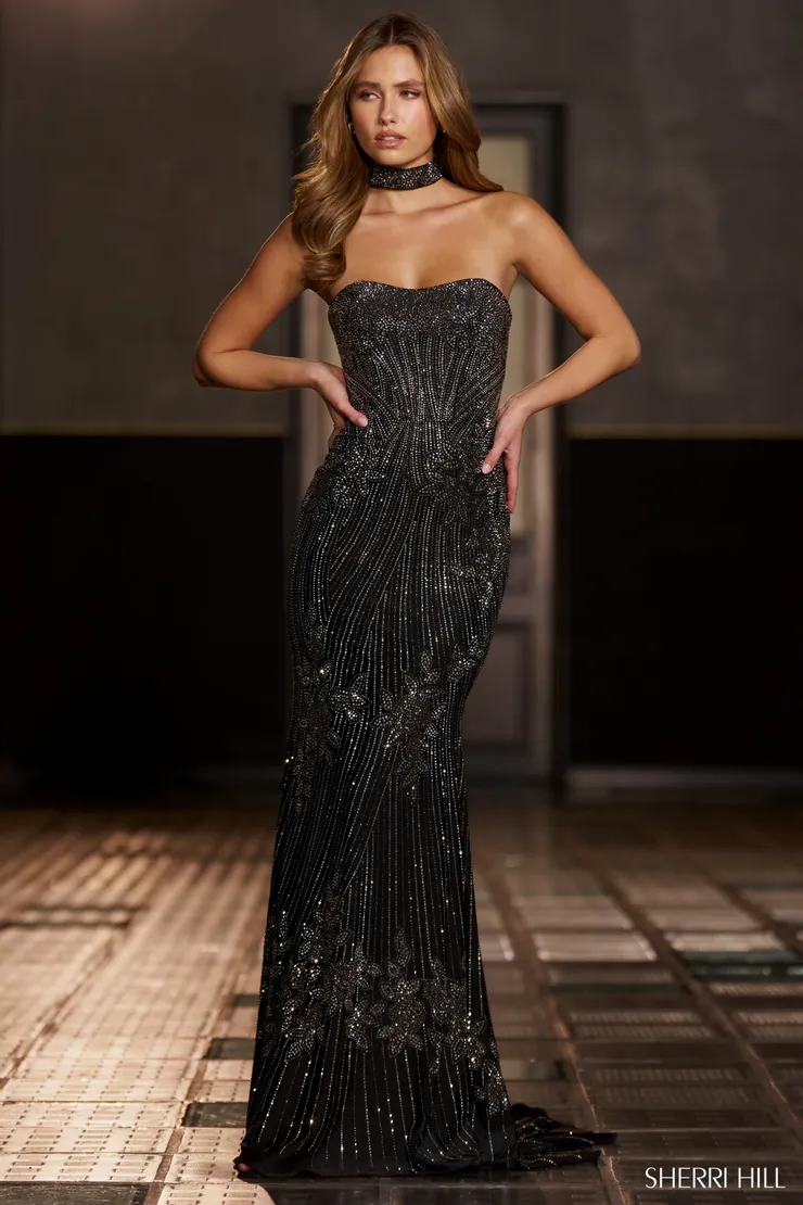 Sherri Hill Style #56709 #1 frontface vertical picture