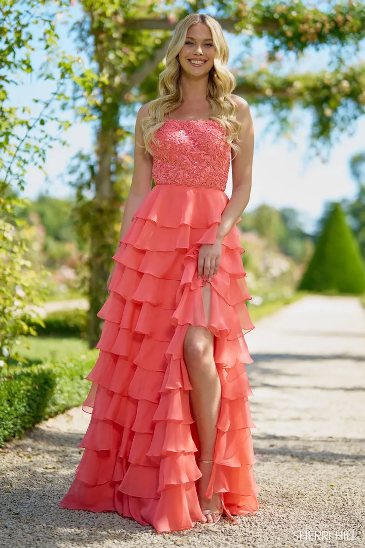 Sherri Hill Style #56866 #1 frontface vertical picture