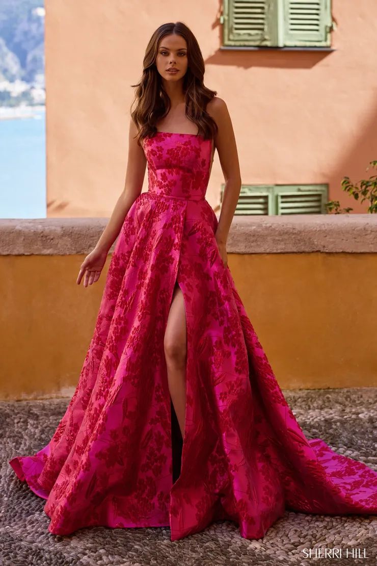 Sherri Hill Style #57077 #1 frontface vertical picture