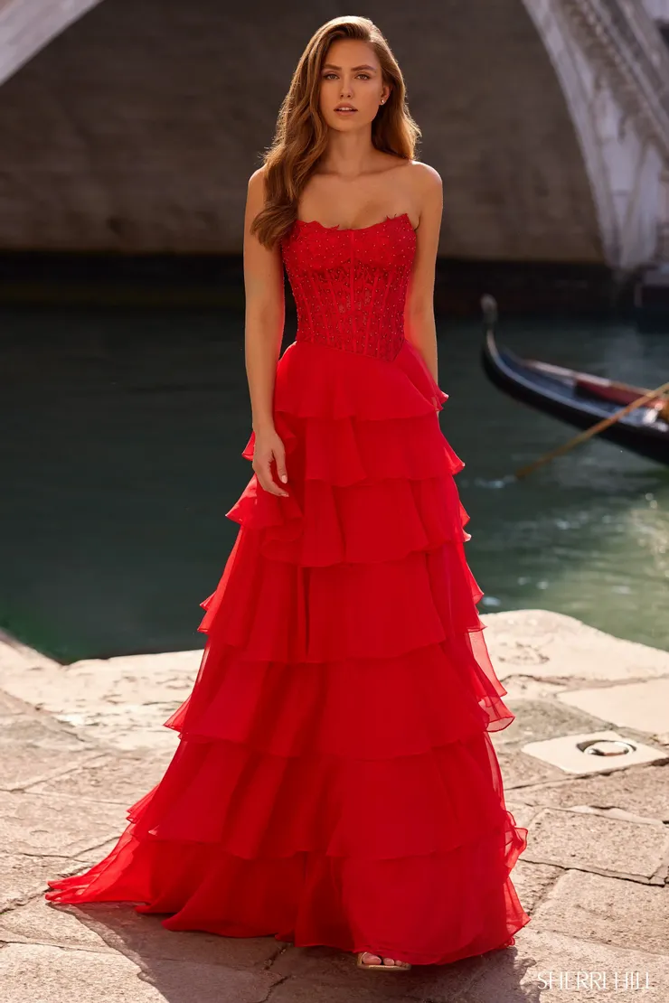 Sherri Hill Style #57336 #1 frontface vertical picture