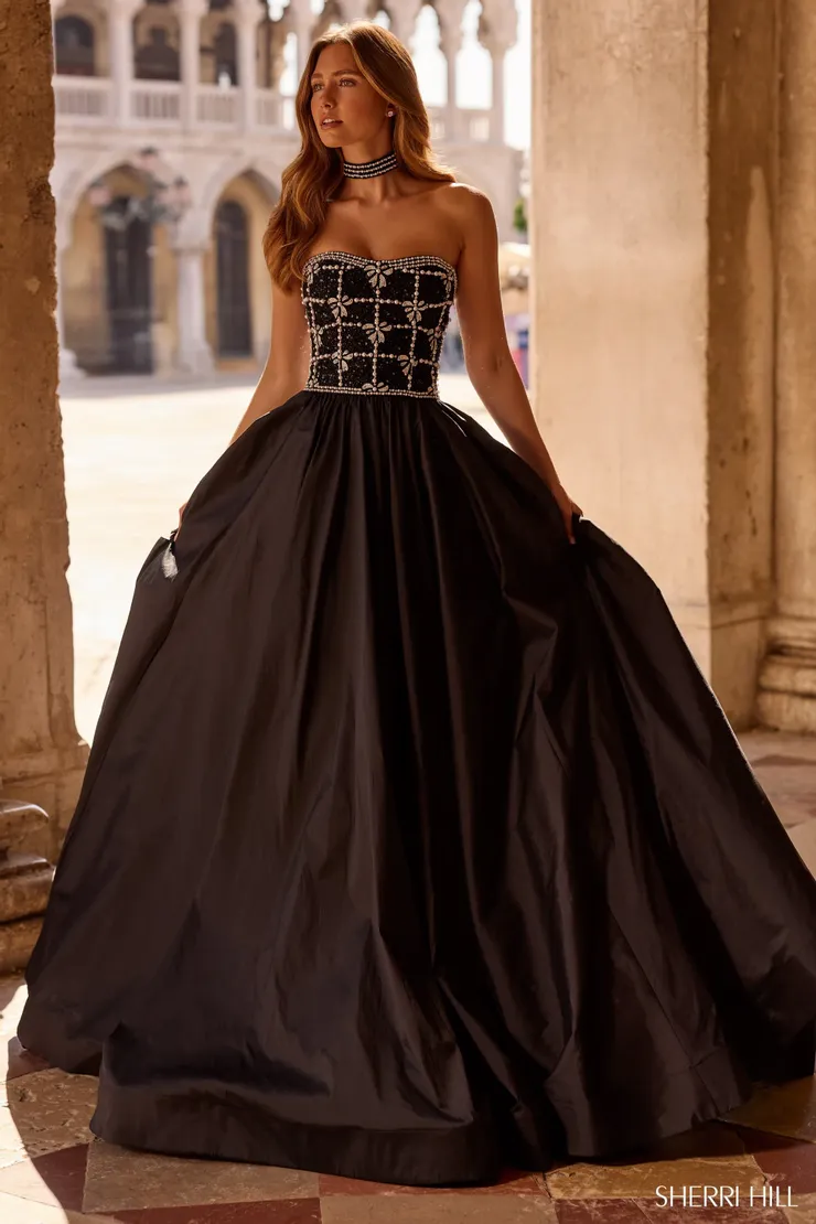 Sherri Hill Style #57496 #1 frontface vertical picture