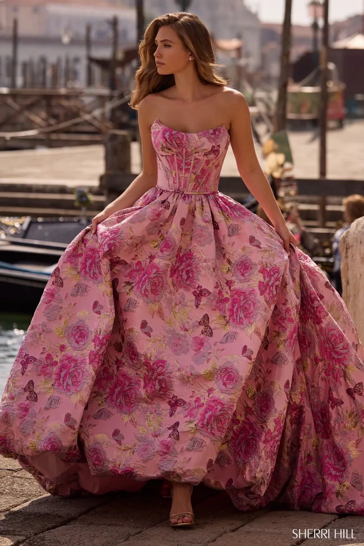 Sherri Hill Style #57515 #1 frontface vertical picture