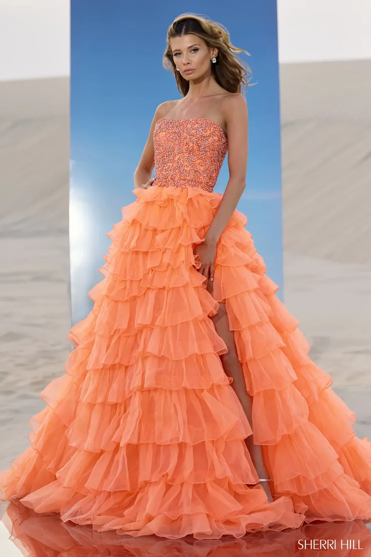 Sherri Hill Style #67004 #1 frontface vertical picture
