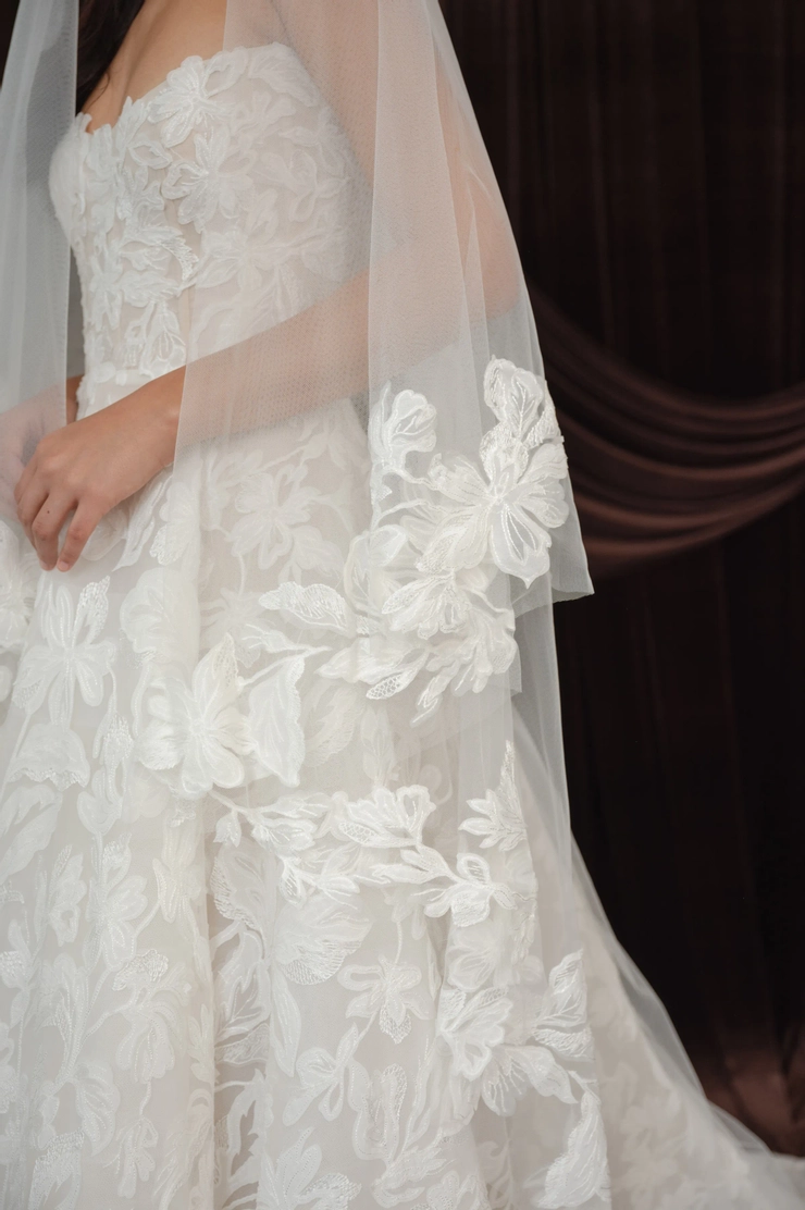 Jenny Yoo Ezra Veil V22554 #4 frontface vertical cropped picture