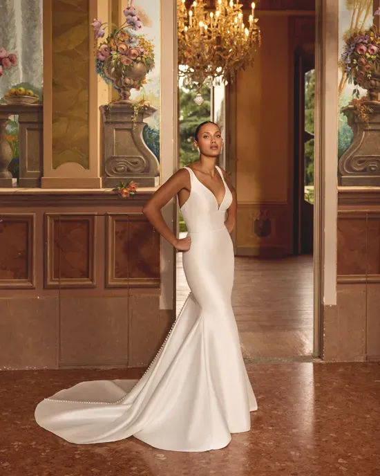 Justin Alexander Kassie White House Bride