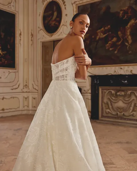 Justin Alexander Style #88453 #5 backface vertical cropped picture