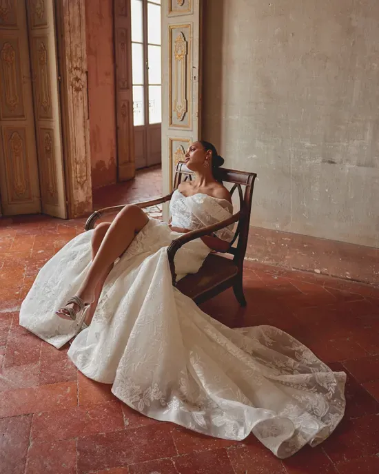 Justin Alexander Style #88453SL #1 frontface vertical picture