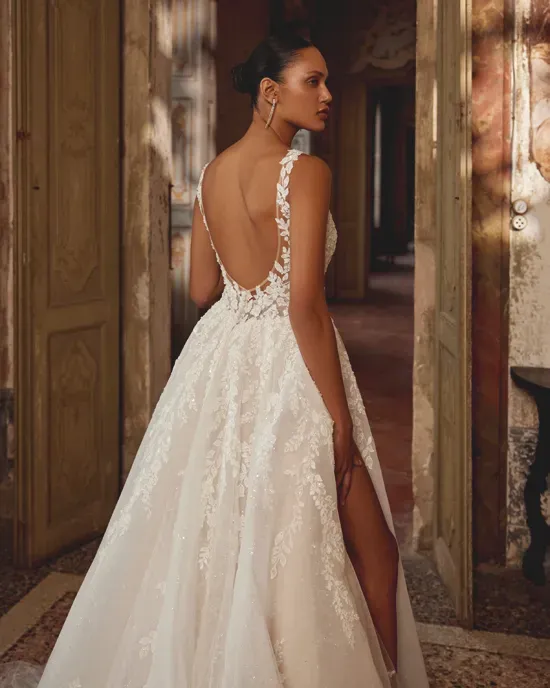 Justin Alexander Style #88458 #7 backface vertical cropped picture