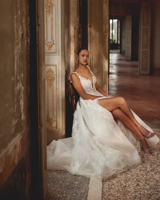 Justin Alexander Style #88458 #1 frontface vertical picture