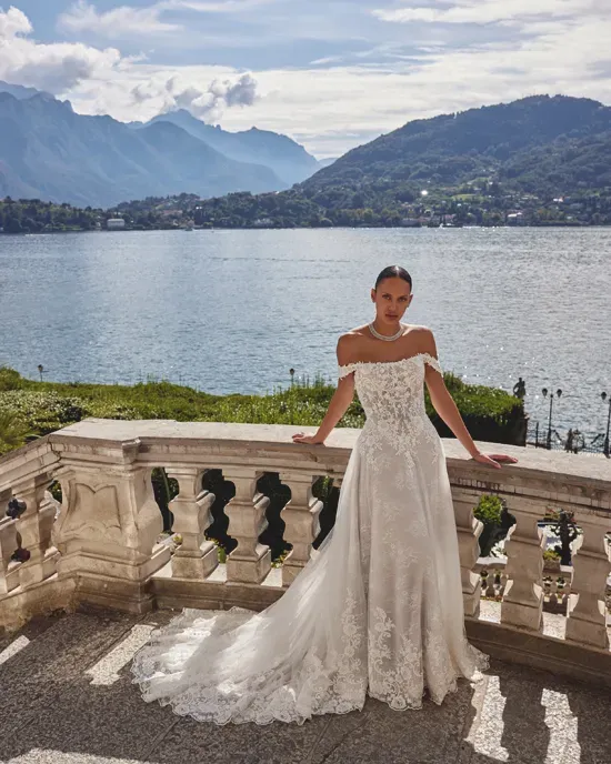 Justin Alexander Katerina White House Bride