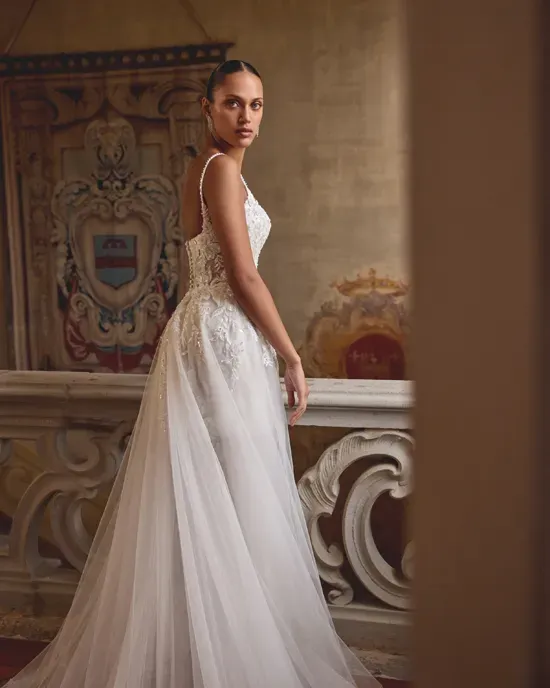 Justin Alexander Style #88461DT #6 backface vertical cropped picture