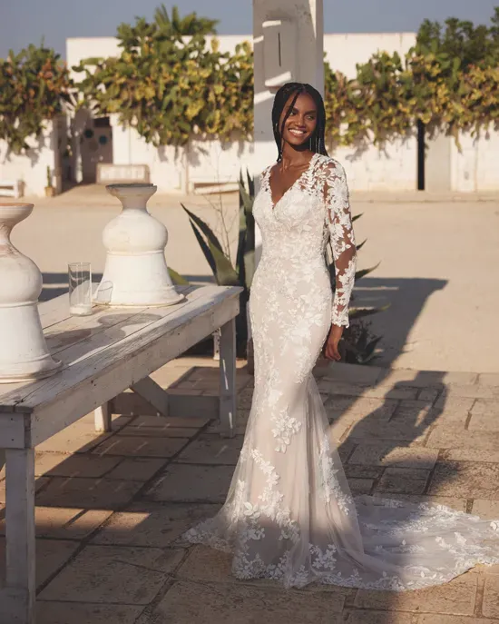 Bride Dessy 6646 D4466 A-line Wedding Dress By Essense Of Australia