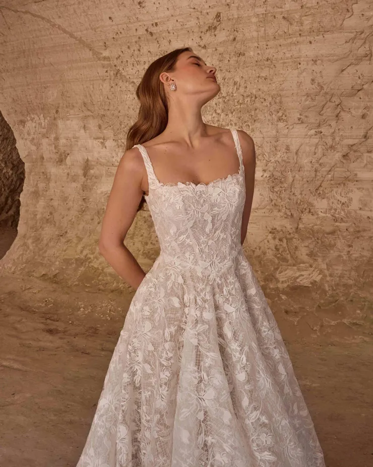 La Perle by Calla Blanche Style #LP2553 #2 frontface vertical cropped picture