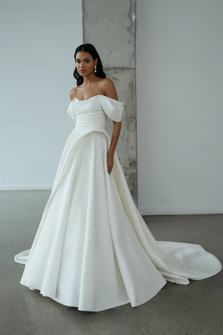 Jenny Yoo Gardenia without Flower 22426N #1 frontface vertical picture