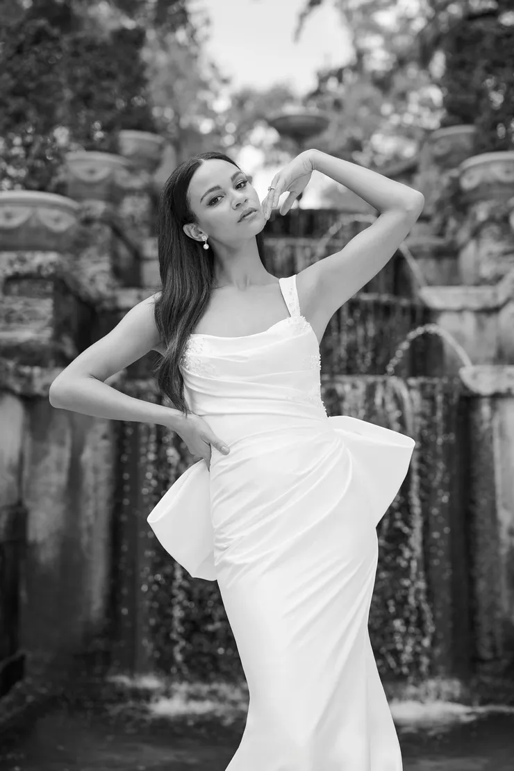 Adrianna Papell Platinum Style #31334 #3 frontface vertical cropped picture