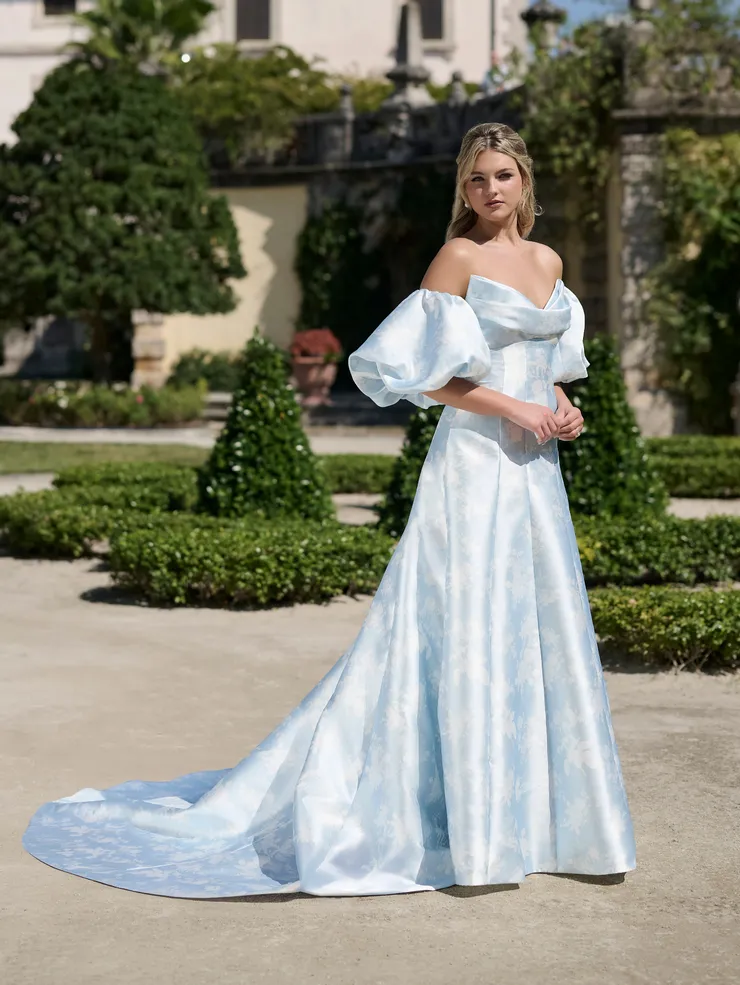 Adrianna Papell Platinum Style #31339P #1 frontface vertical picture