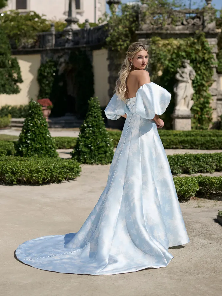 Adrianna Papell Platinum Style #31339P #3 backface vertical picture