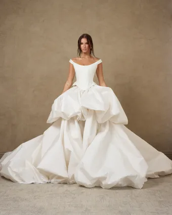 Katherine Tash Paloma Ballgown #0 default frontface vertical thumbnail