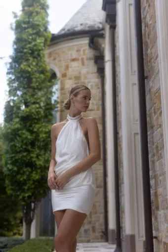 Verdin Bridal Blanche Style #Blue Bell #3 frontface vertical thumbnail