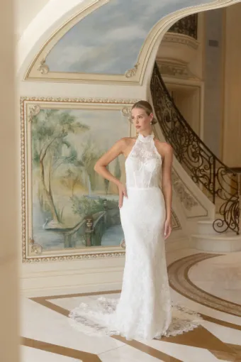 Verdin Bridal Blanche Style #Primrose #0 default frontface vertical thumbnail