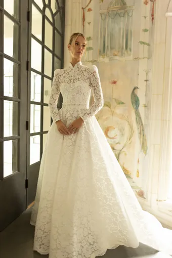 Verdin Bridal Couture Style #Adeline Jacket #1 frontface vertical thumbnail