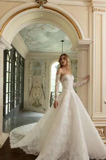 Verdin Bridal Couture Style #Antoinette #2 frontface vertical thumbnail