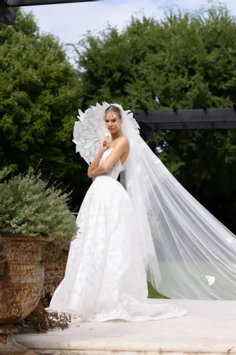 Verdin Bridal Couture Style #Estela #1 frontface vertical thumbnail