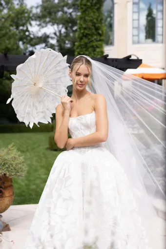 Verdin Bridal Couture Style #Estela #4 frontface vertical thumbnail