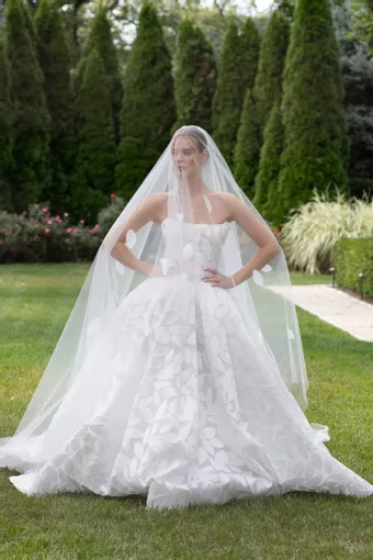 Verdin Bridal Couture Style #Estela #3 frontface vertical thumbnail