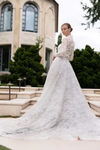 Verdin Bridal Couture Style #Gabrielle #1 default backface vertical thumbnail