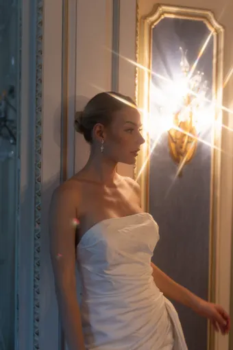 Verdin Bridal Couture Style #Wild Poppy #3 frontface vertical cropped thumbnail