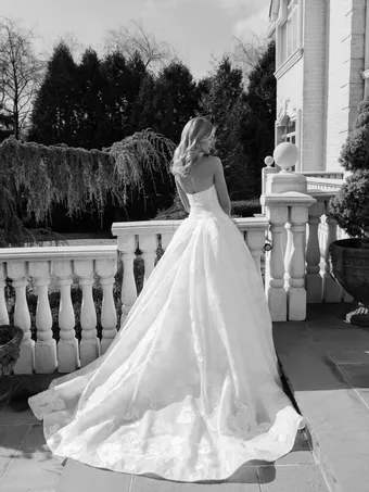 Verdin Bridal Couture Style #Blossom #1 backface vertical thumbnail