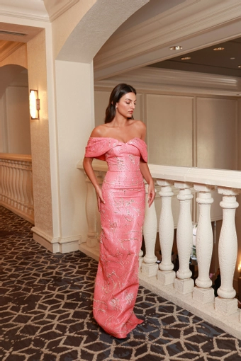 Zakaa Couture Evening Arabesque #2 frontface vertical thumbnail