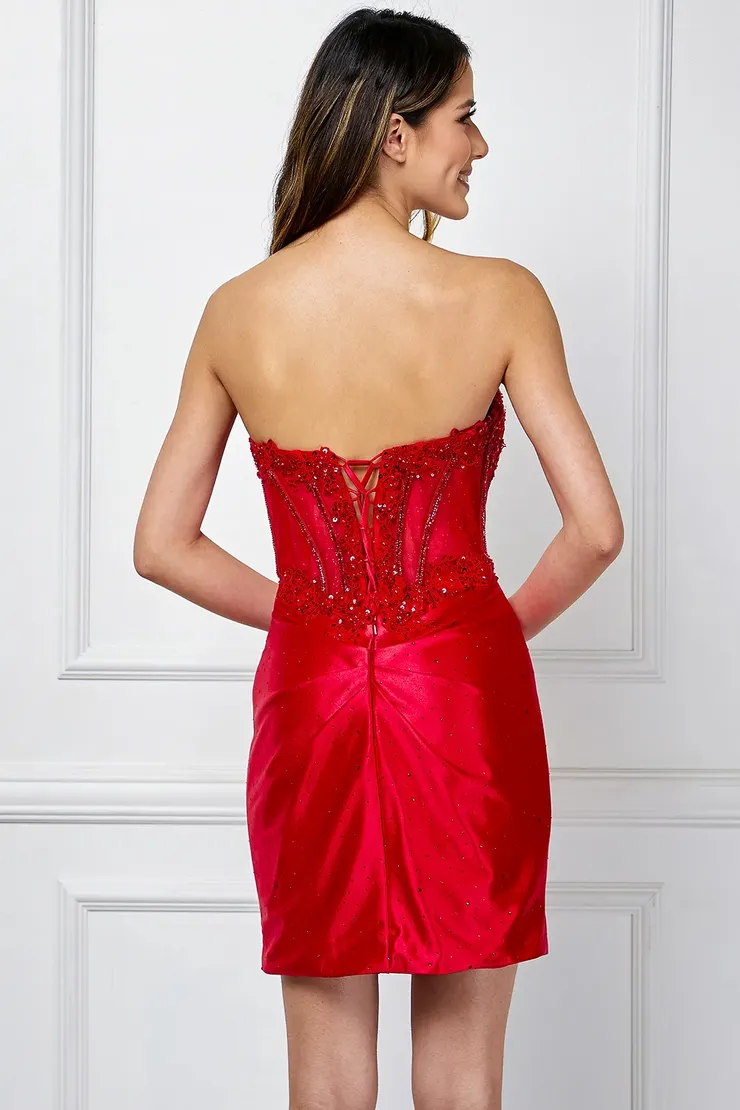 Amelia Couture Style #9062S Backface Thumbnail Image