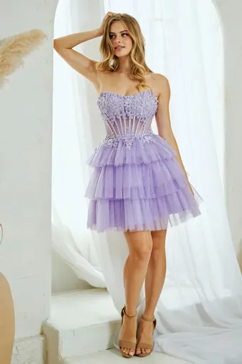 Amelia Couture Style #9066S #2 frontface vertical thumbnail