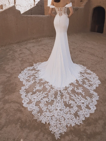 Blue by Enzoani Style #Tammy #6 backface vertical cropped thumbnail