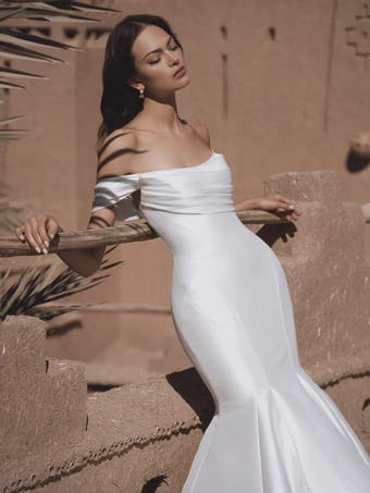 Blue by Enzoani Style #Tatum #4 frontface vertical cropped thumbnail