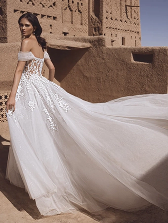Blue by Enzoani Style #Taylee #1 backface vertical thumbnail
