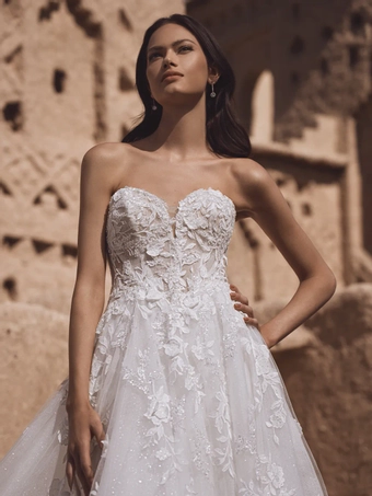 Blue by Enzoani Style #Taylee #4 frontface vertical cropped thumbnail