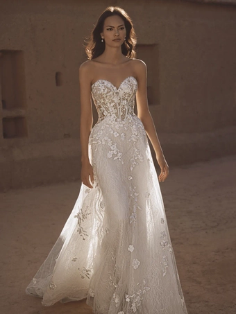 Blue by Enzoani Style #Teagan #3 frontface vertical thumbnail