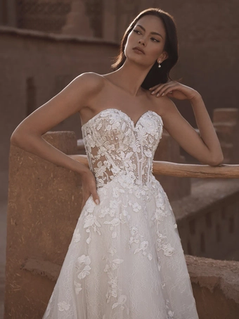 Blue by Enzoani Style #Teagan #6 frontface vertical cropped thumbnail