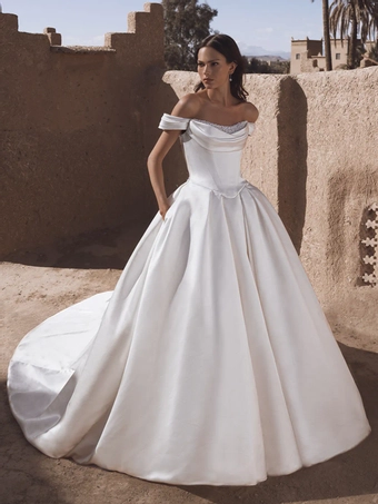 Blue by Enzoani Style #Temina #1 frontface vertical thumbnail