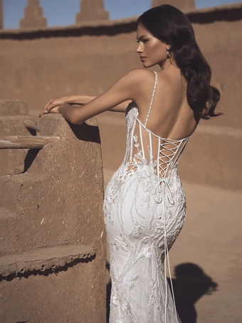 Blue by Enzoani Style #Thao #4 backface vertical cropped thumbnail