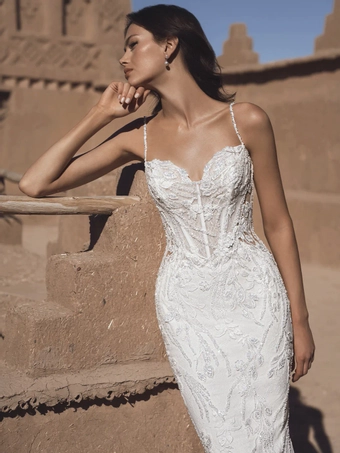 Blue by Enzoani Style #Thao #3 frontface vertical cropped thumbnail