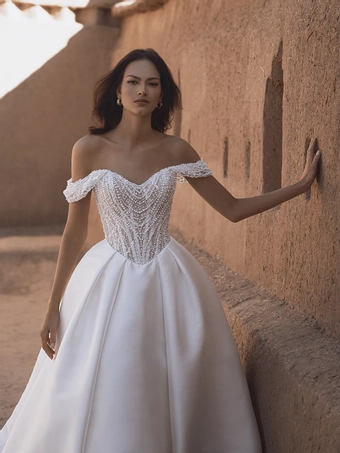 Blue by Enzoani Style #Theodora #4 frontface vertical cropped thumbnail