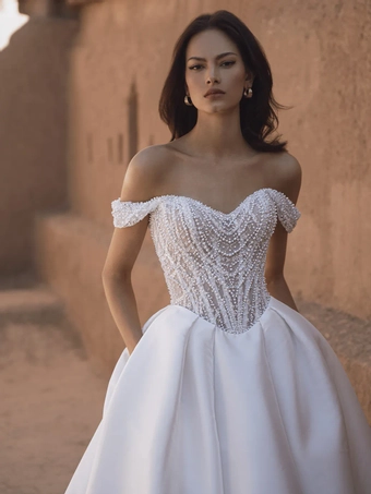 Blue by Enzoani Style #Theodora #5 frontface vertical cropped thumbnail